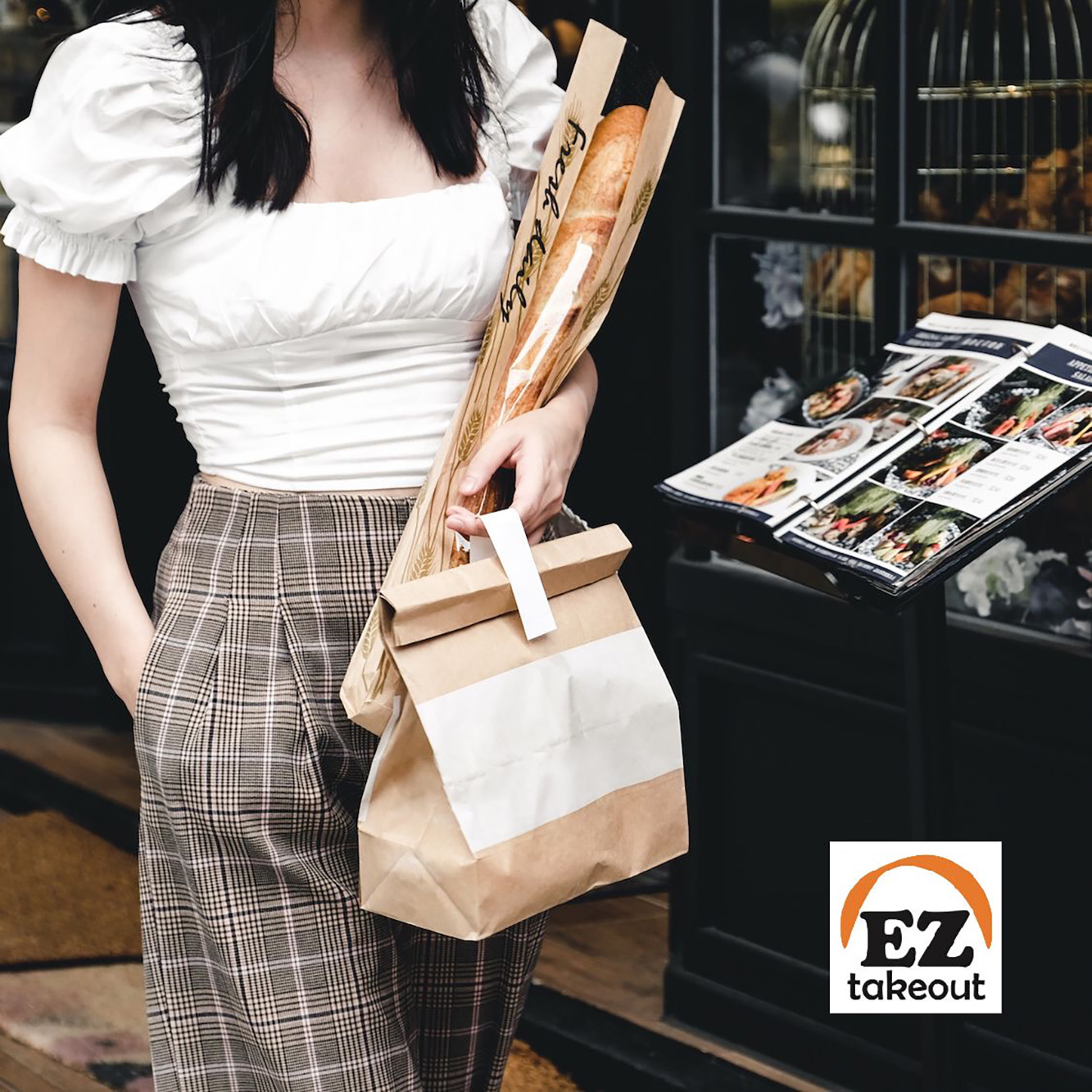 The fashion style of EZ takeout